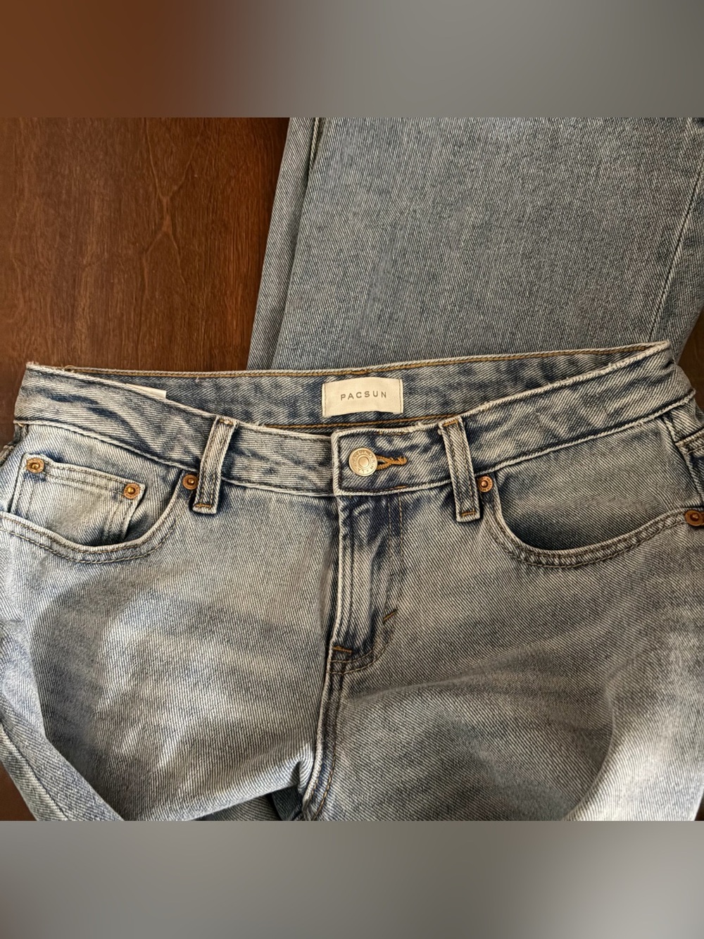 Low Rise Bootcut Jeans - Picture 2 of 5